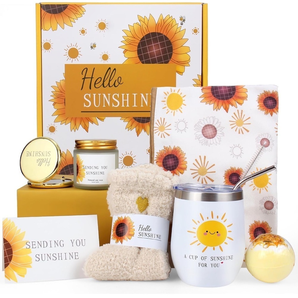 Gift Basket for Her, Thinking Of You, Missing You Gift Box, Happy Birthday Cheer